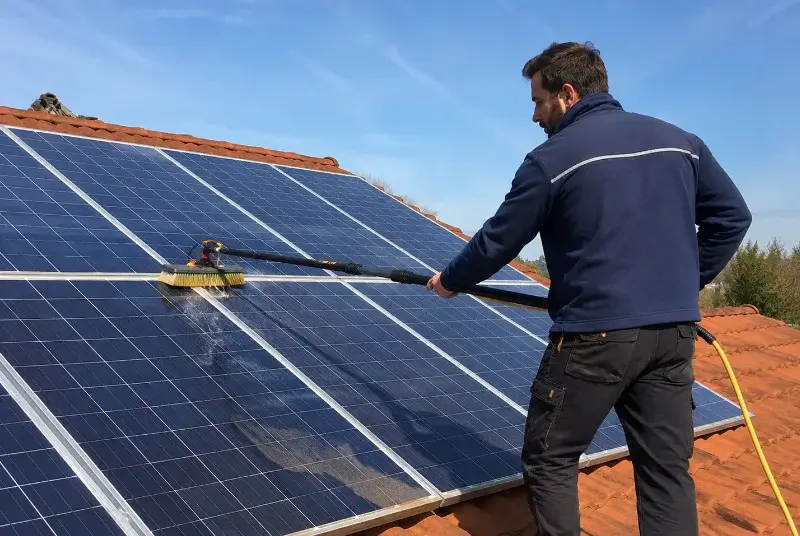 Nettoyage et entretien de panneaux solaires à Héric